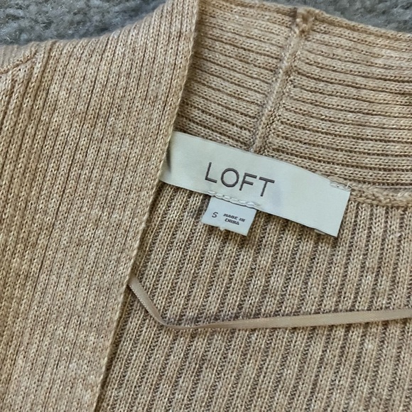 Loft Cardigan Size S Camel Tan - Picture 2 of 2
